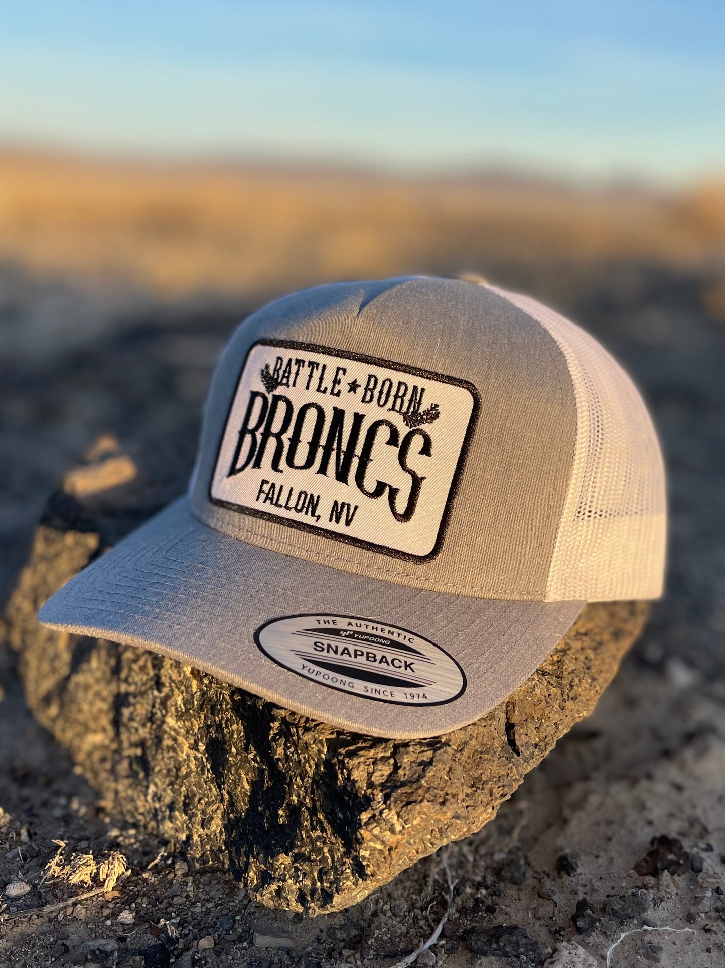 Battle Born Broncs OG Curved Snapback