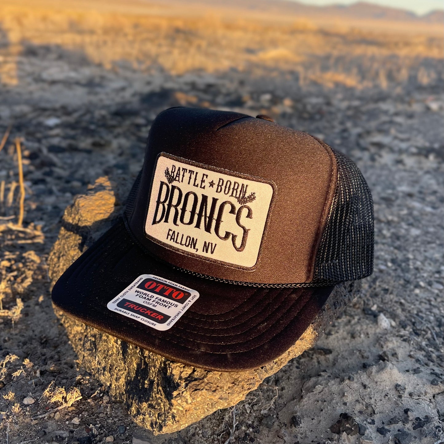 Battle Born Broncs Foam Trucker