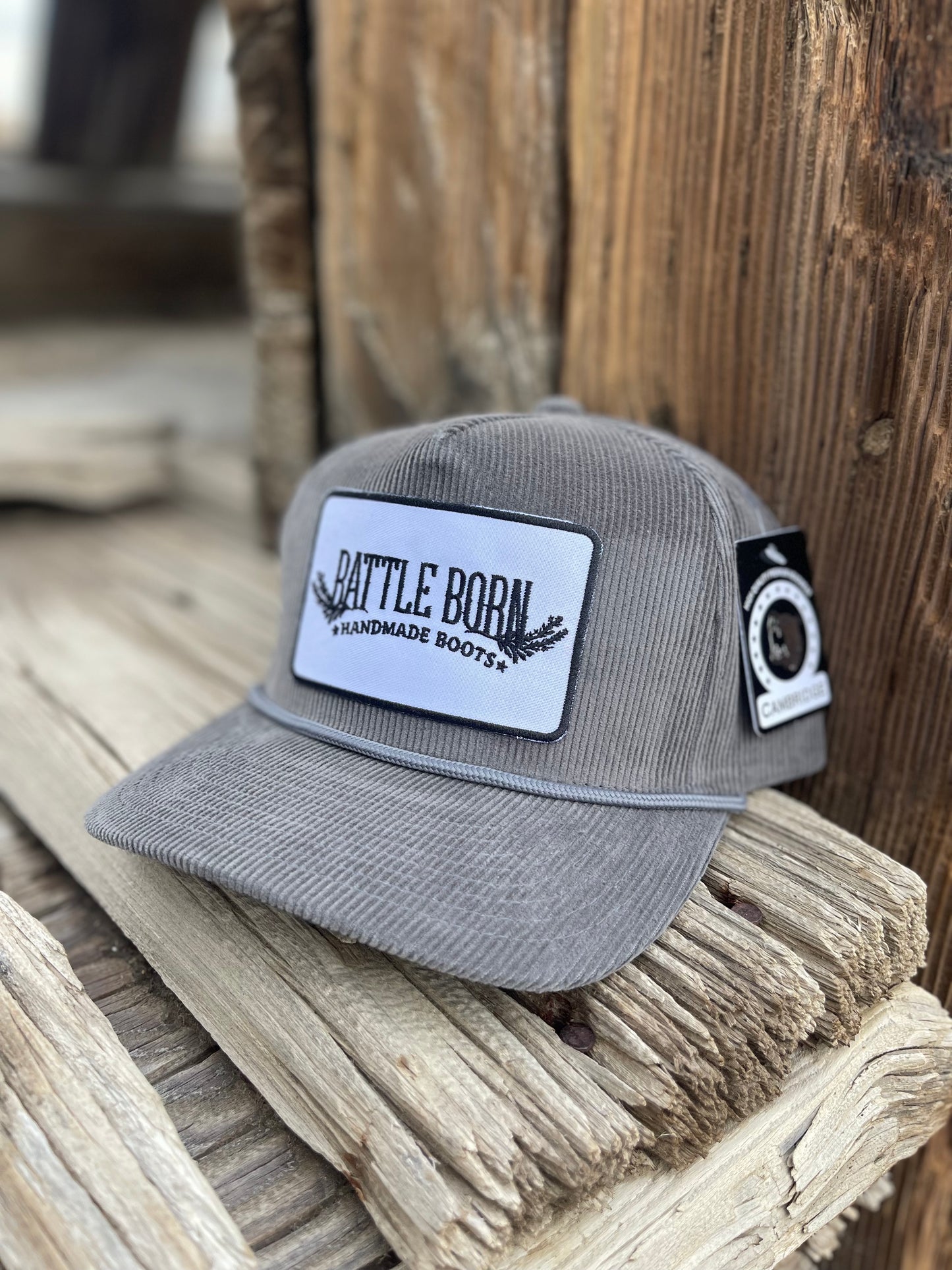 Battle Born Boots Corduroy Cap