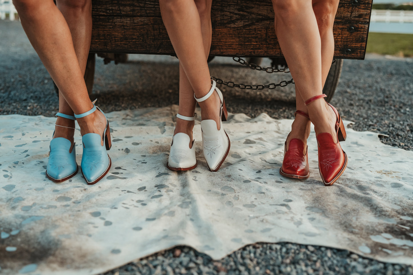 The Original Strappy Cowgirl Heel