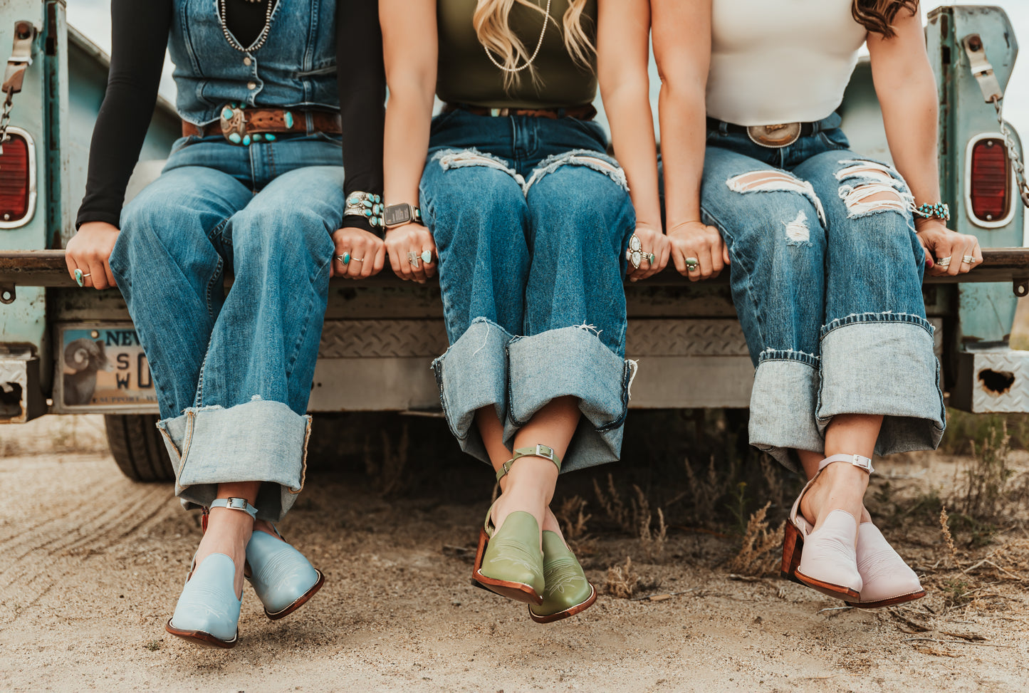 The Original Strappy Cowgirl Heel