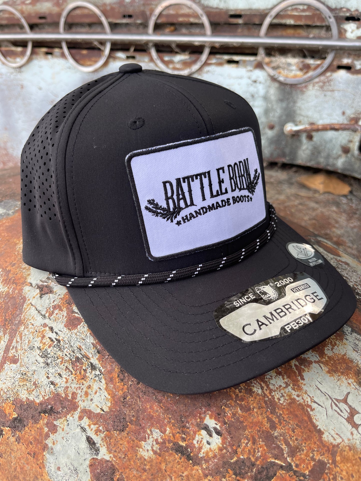 Battle Born Boots Curved Hybrid Rope Snapback