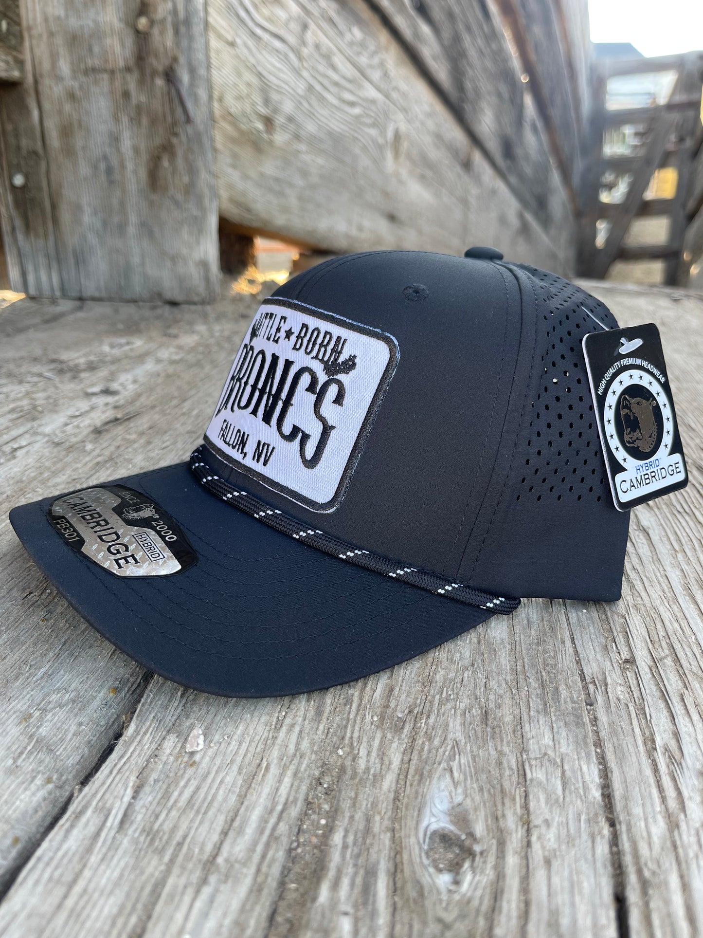Battle Born Broncs OG Curved Hybrid Black