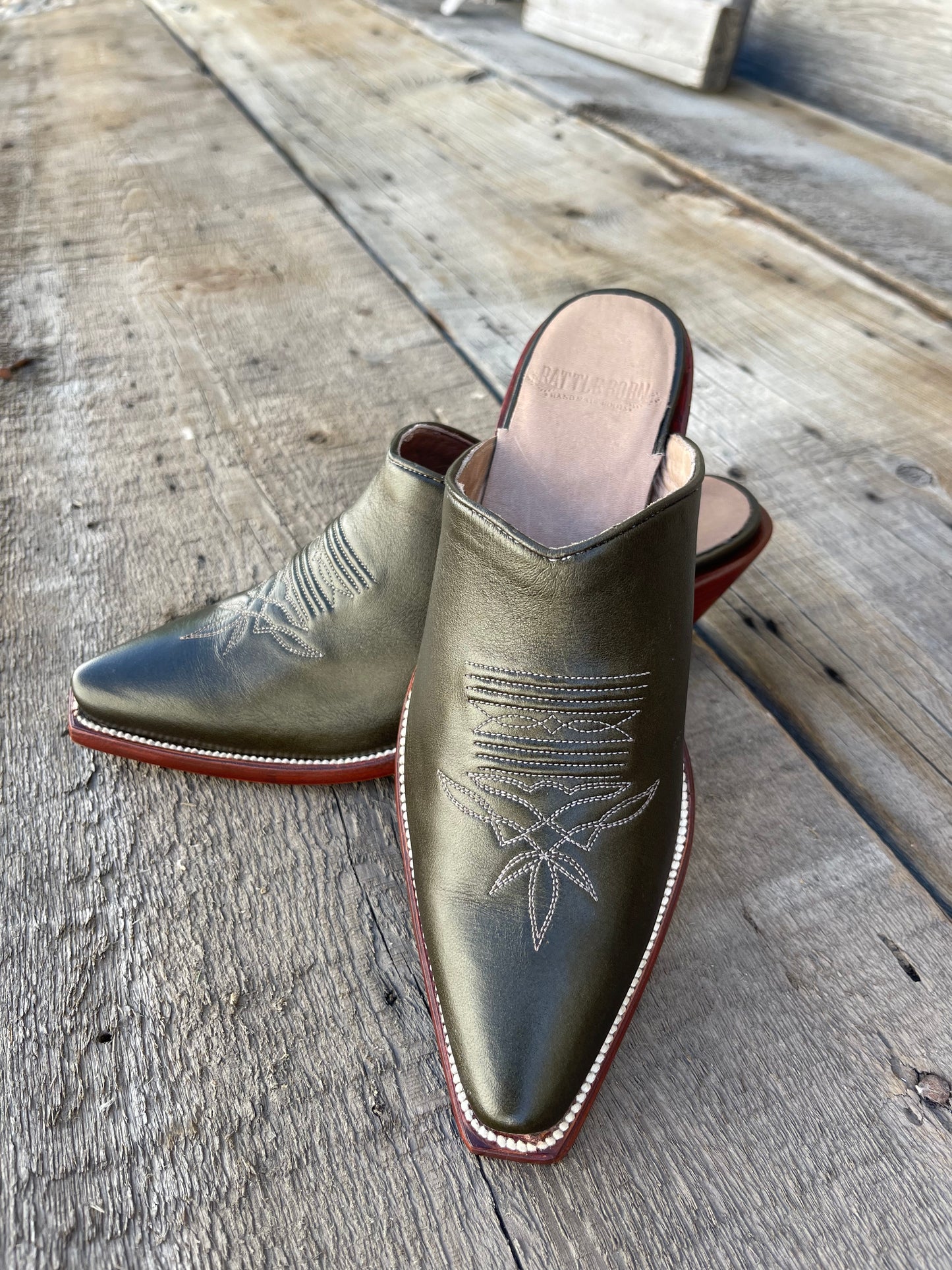 The Battle Born Cowgirl Mule
