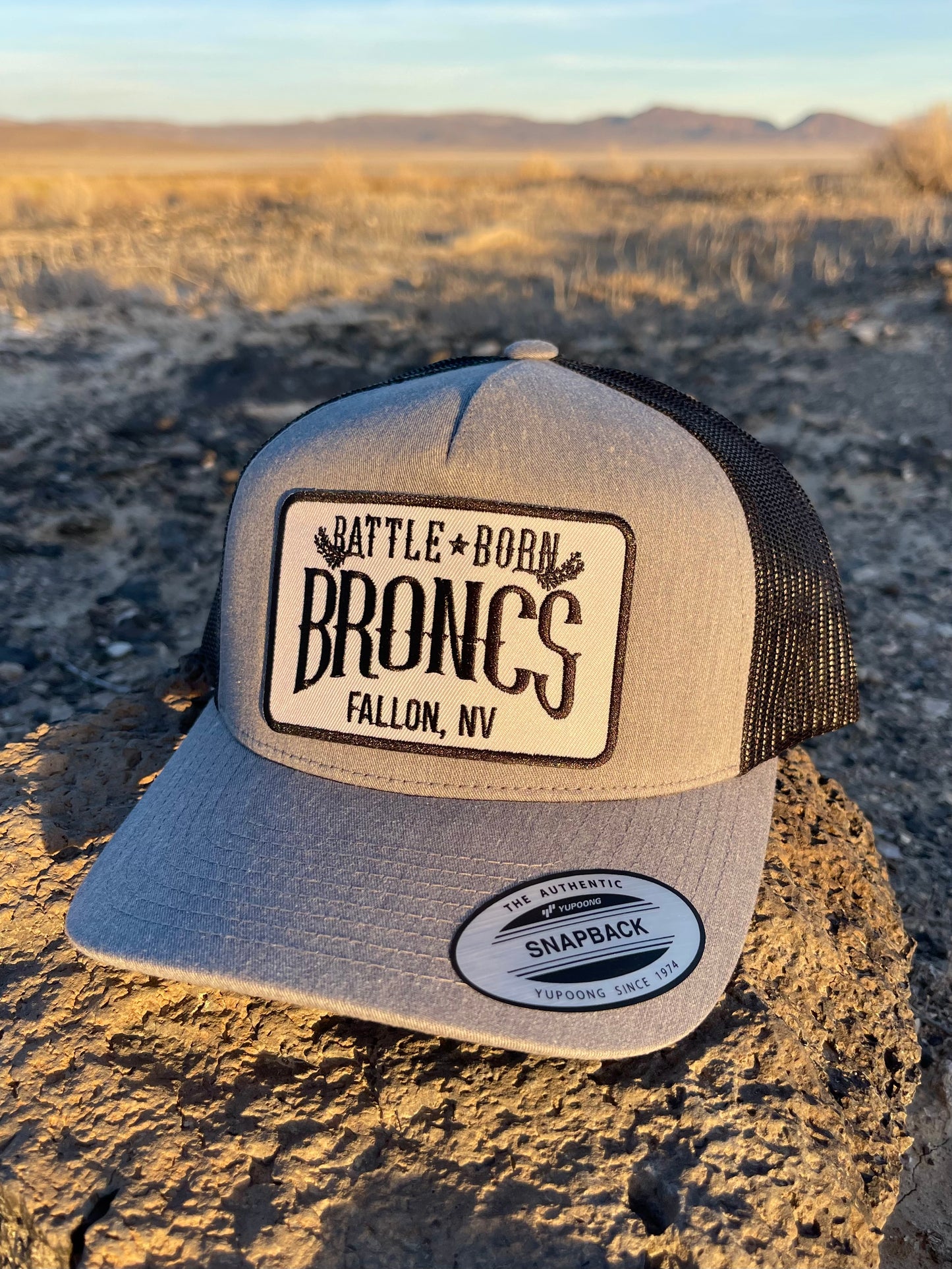 Battle Born Broncs OG Curved Snapback