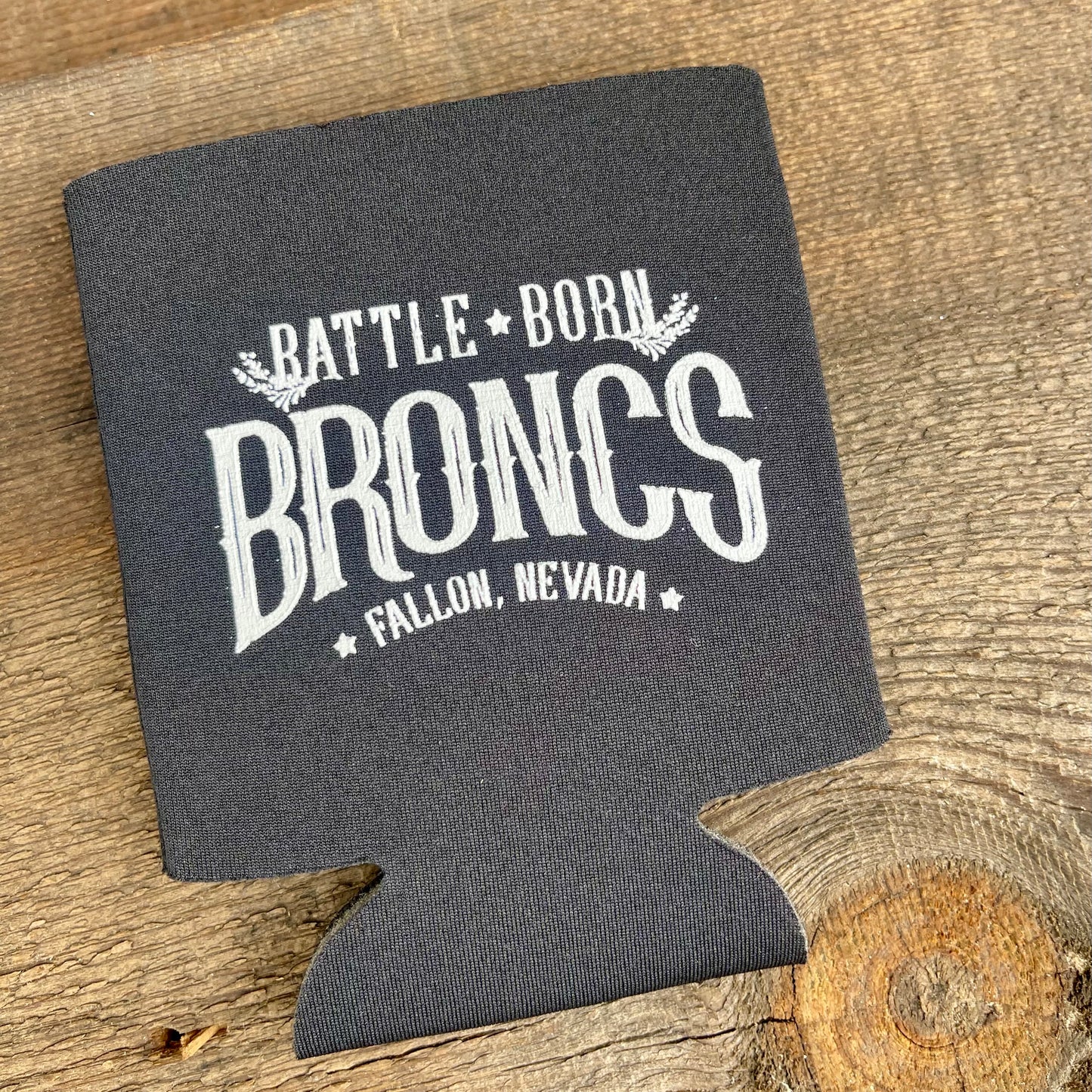 Battle Born Broncs Can & Bottle Koozie