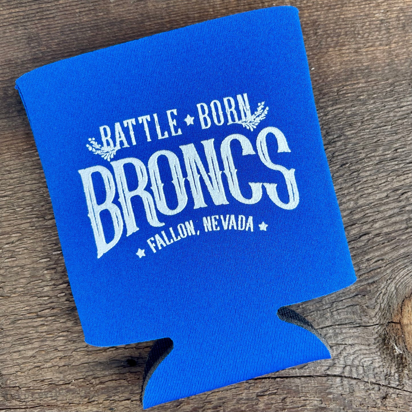 Battle Born Broncs Can & Bottle Koozie