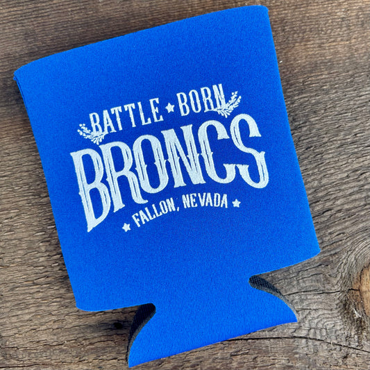 Battle Born Broncs Can & Bottle Koozie