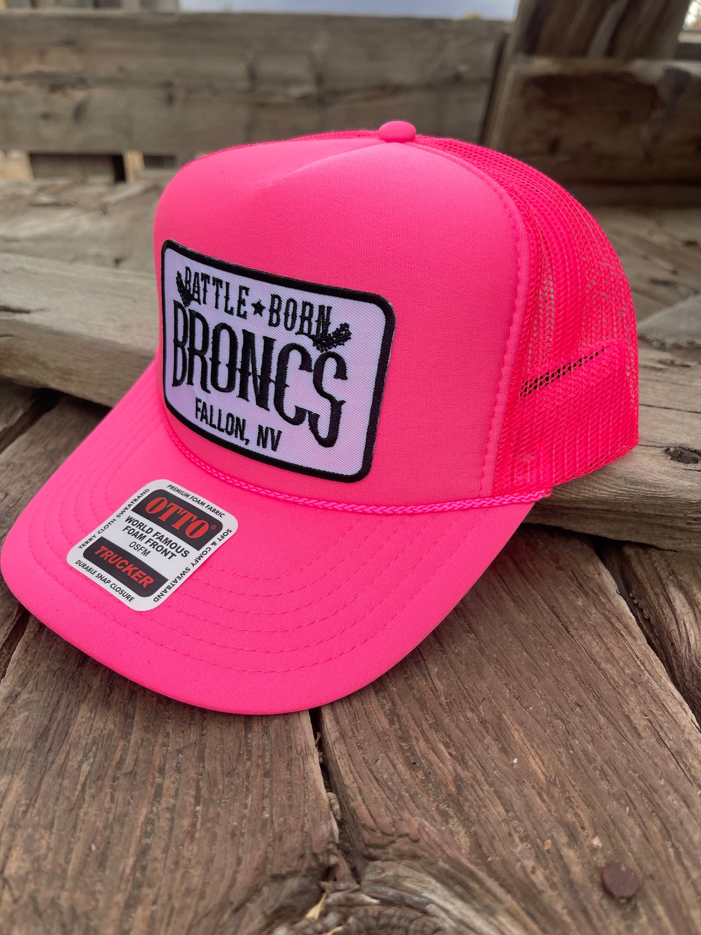 Battle Born Broncs Foam Trucker