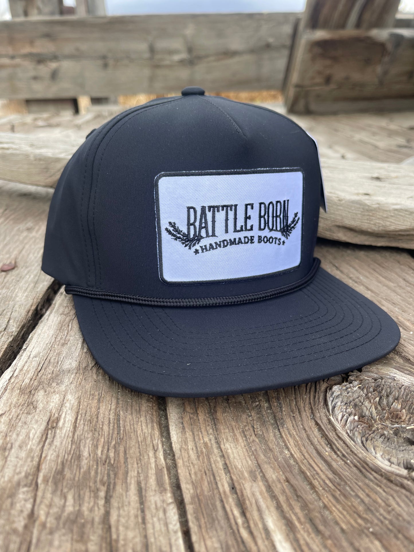 Battle Born Boots New Hybrid Rope Snapback
