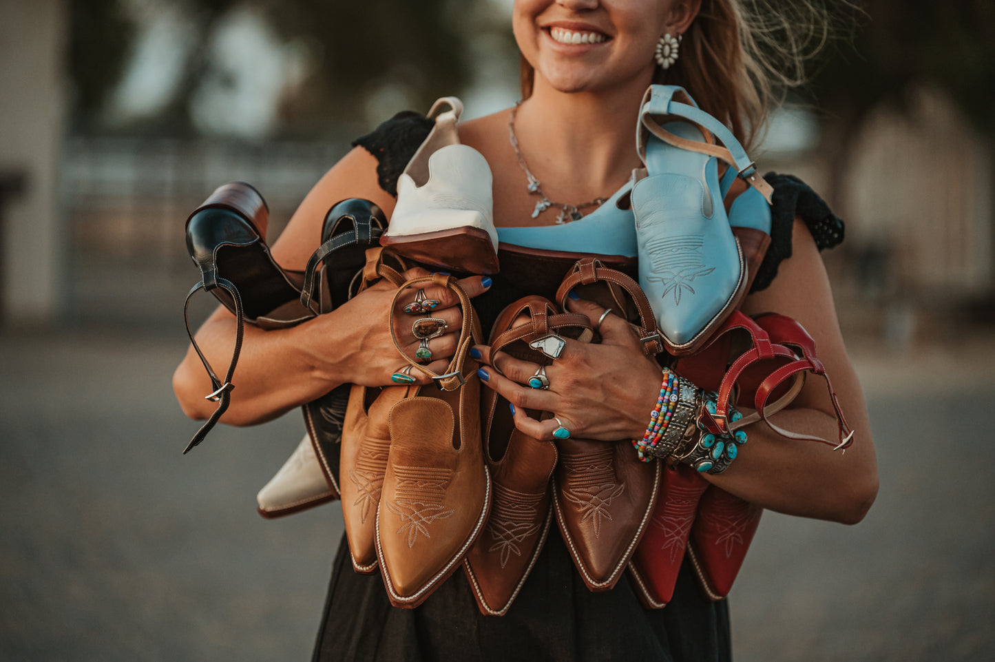 The Original Strappy Cowgirl Heel
