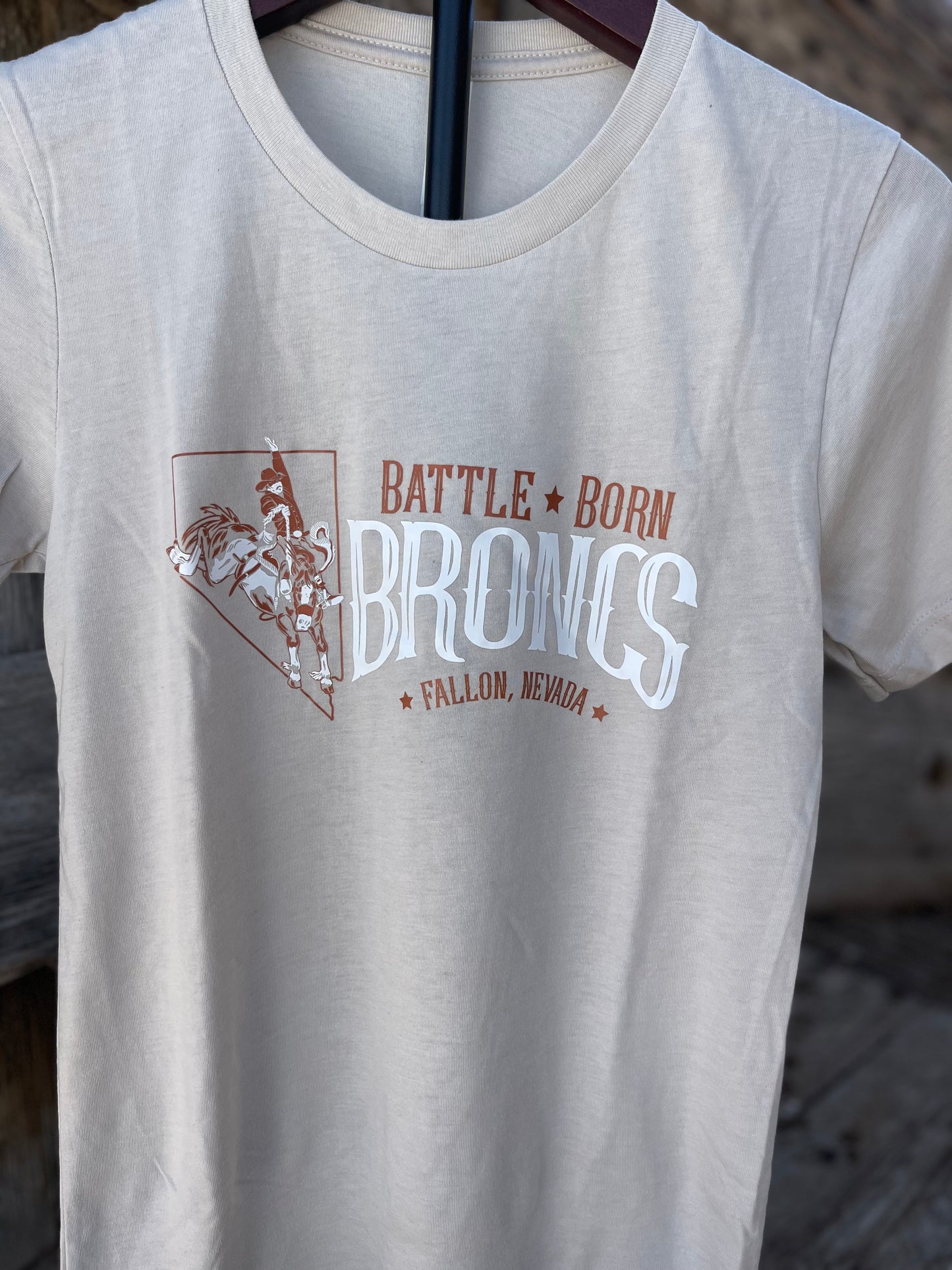 Battle Born Saddle Bronc Tee