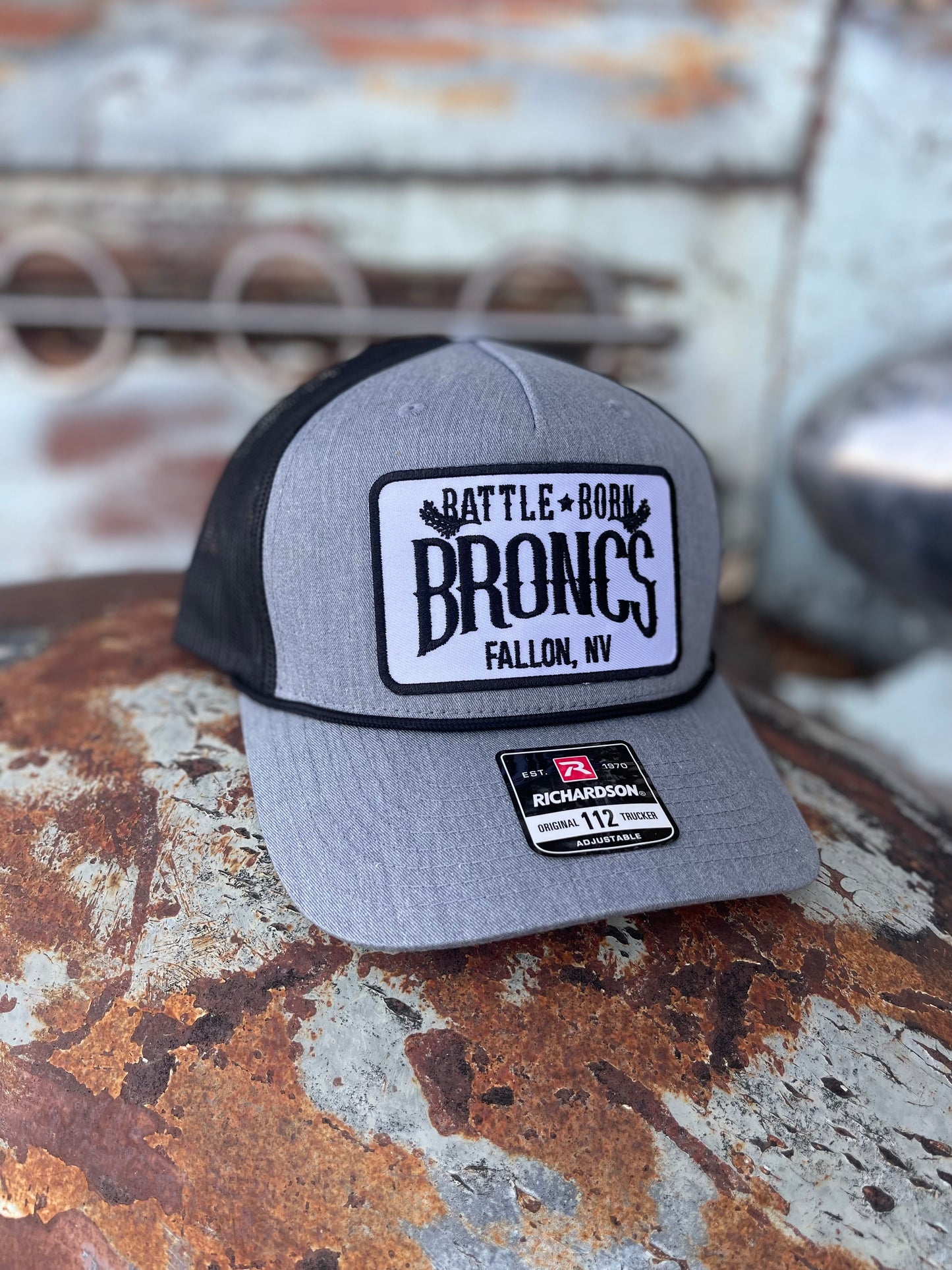 Battle Born Broncs Curved OG Rope Snapback