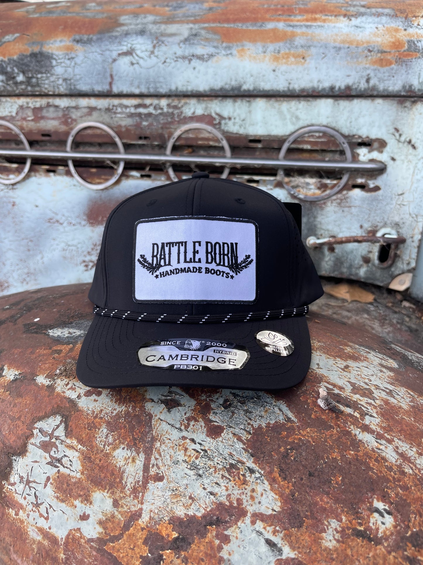 Battle Born Boots Curved Rope Snapback