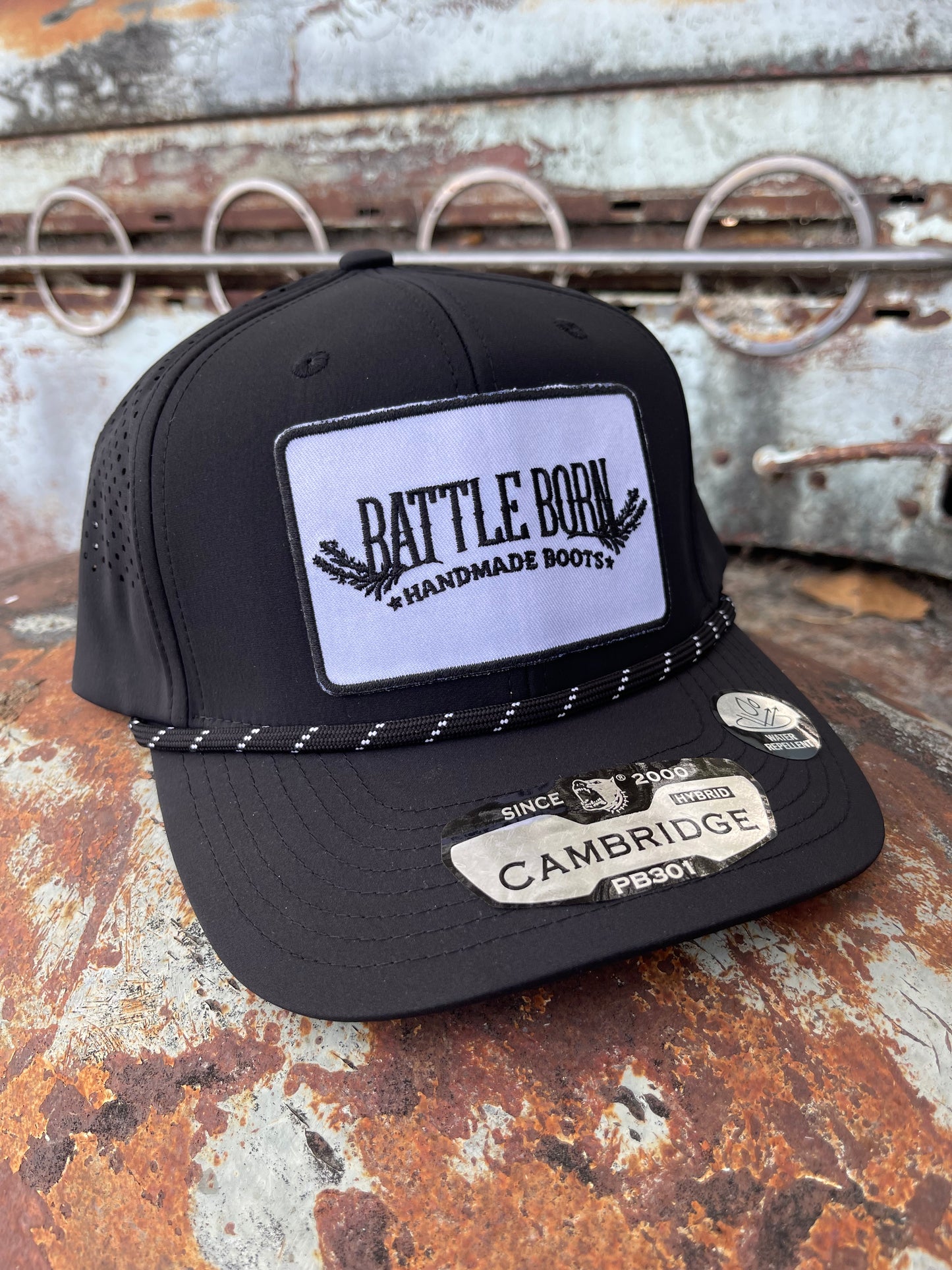 Battle Born Boots Curved Rope Snapback