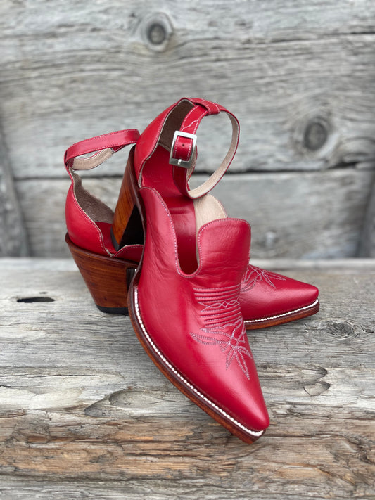 The Original Strappy Cowgirl Heel