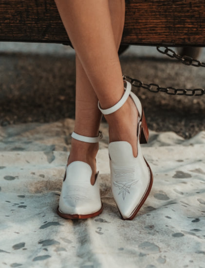 The Original Strappy Cowgirl Heel