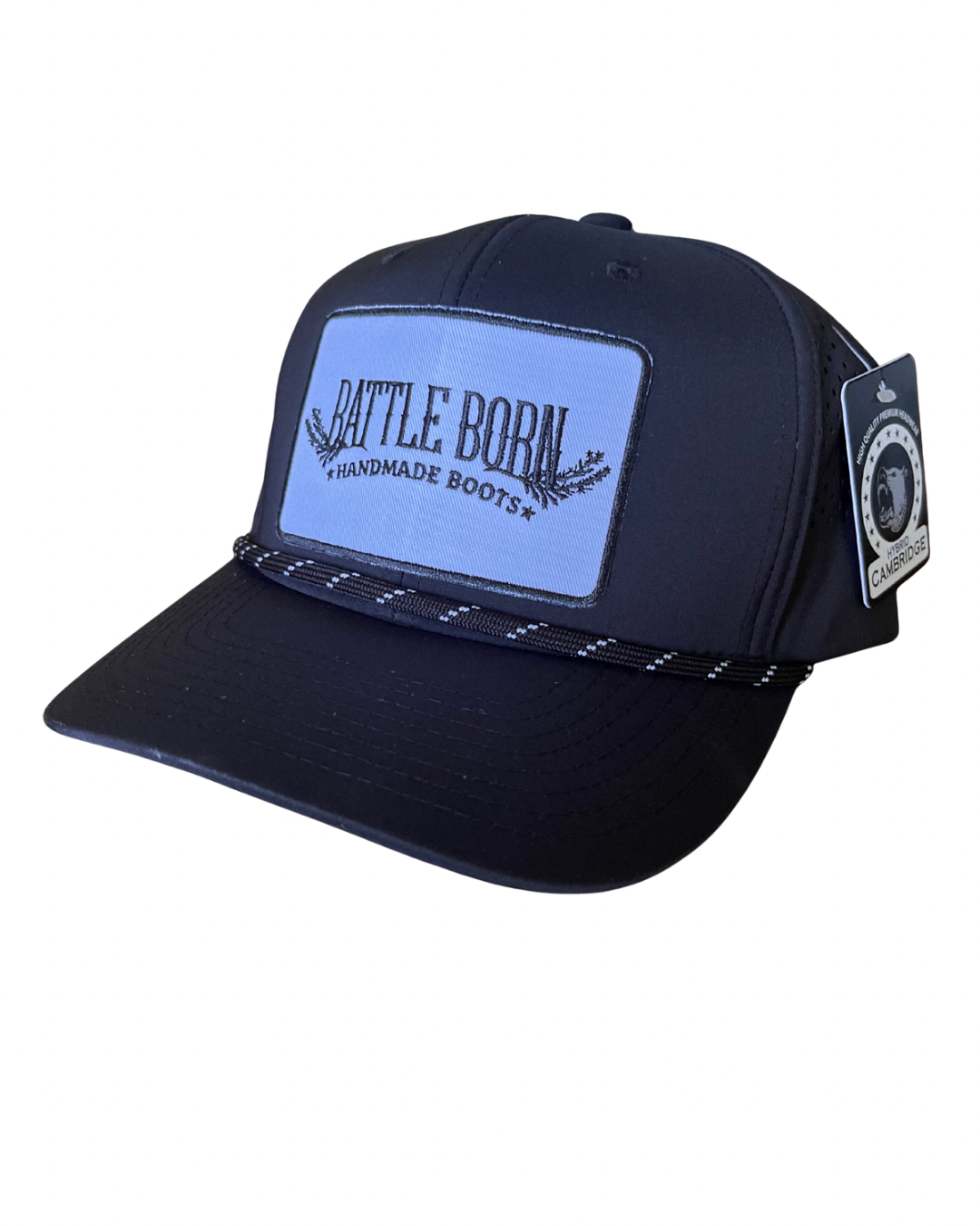 Battle Born Boots Curved Hybrid Rope Snapback
