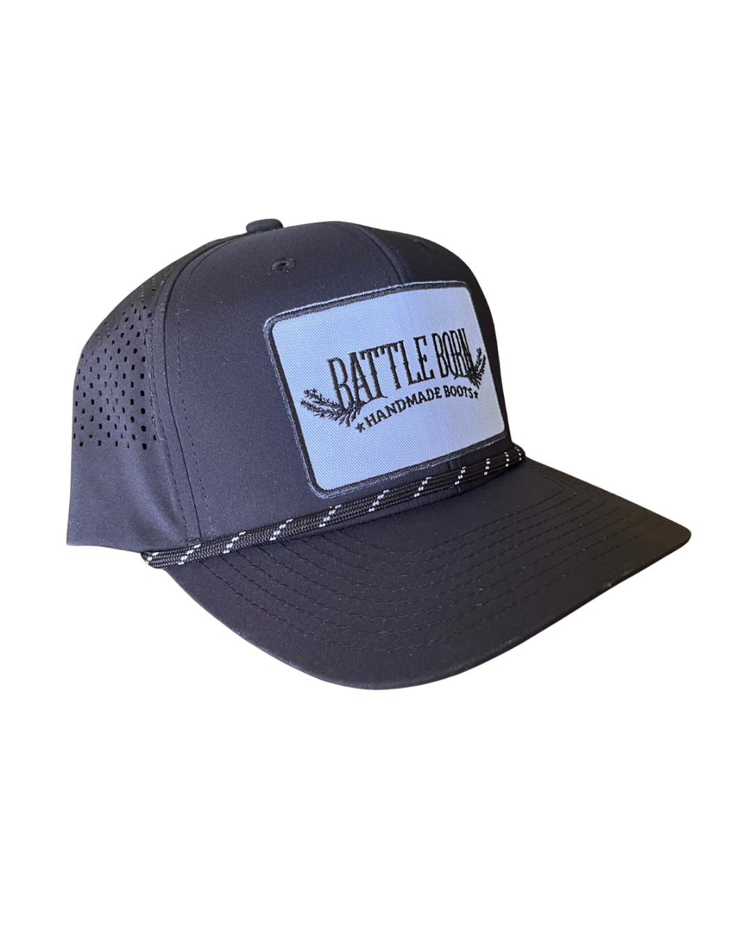 Battle Born Boots Curved Hybrid Rope Snapback